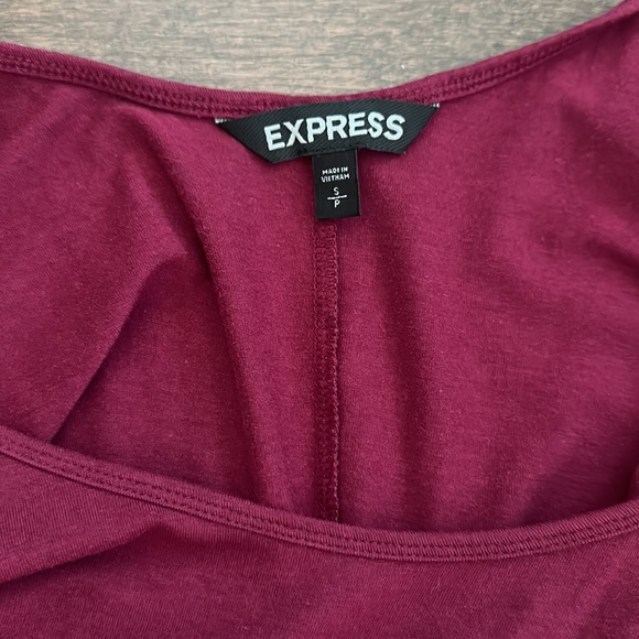 Express Tank Maxi Dress Cranberry S - Picture 3 of 5